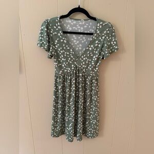 Aeropostale Sage Floral Dress